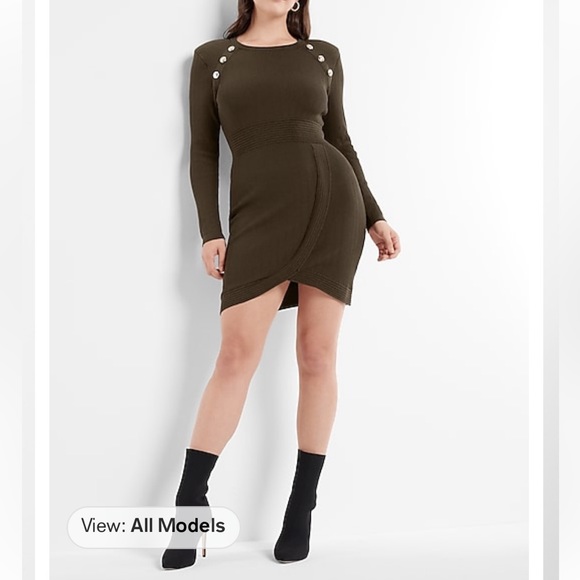 Express Sweater Dress - Picture 9 of 14